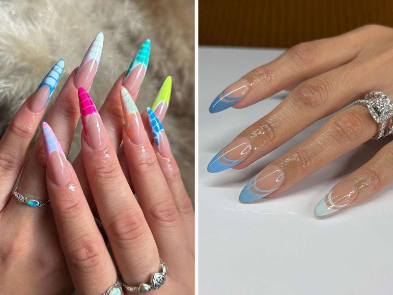 Las ideas de manicura francesa en 2018 son las siguientes: