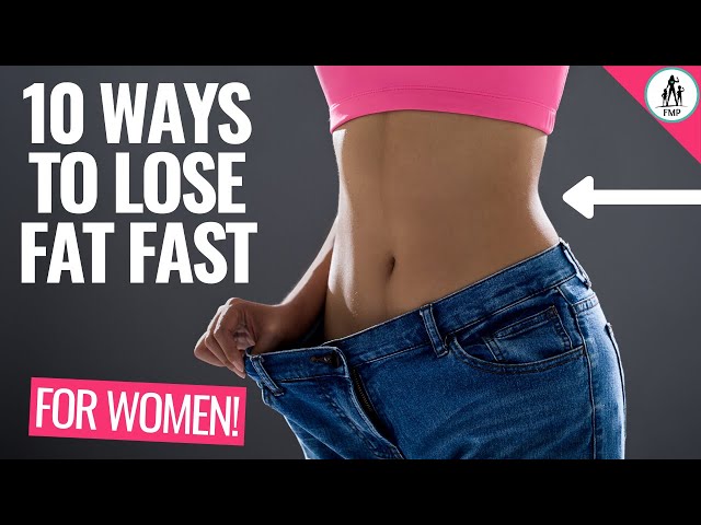 ¿Cuál es la forma correcta de perder peso para las mujeres con sobrepeso?