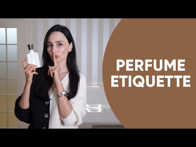 Etiqueta del perfume: cómo usarlo correctamente y no irritar a los demás