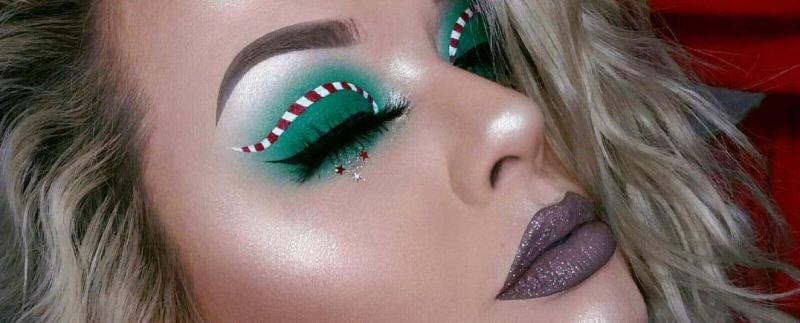 Árboles de Navidad en las cejas: cómo los amantes del maquillaje llevan el espíritu navideño a su look