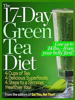 3 variantes de dieta a base de té verde
