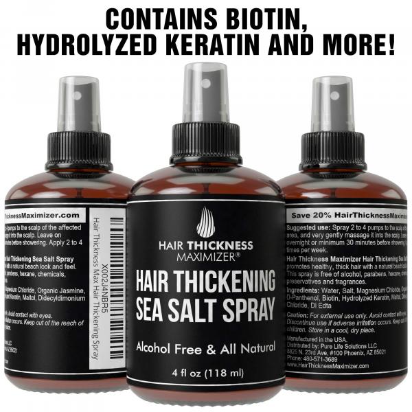No sólo para el baño: sal marina para el crecimiento, la fuerza y la densidad del cabello
