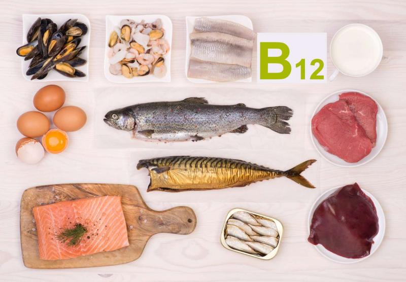 Qué alimentos contienen vitamina B 12 y dónde es más abundante