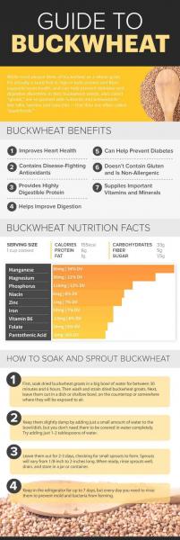 5 beneficios del trigo sarraceno para la salud que desconocías