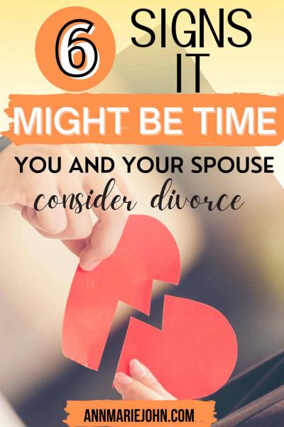 ¿Cómo saber si ha llegado el momento de divorciarse? No se pierda estas señales