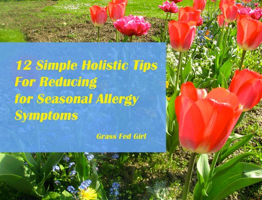 12 formas de aliviar las alergias primaverales