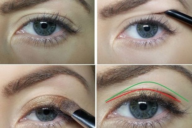 Maquillaje para un párpado caído: cómo maquillar los ojos correctamente