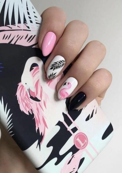 Manicura con flamenco: qué diseño elegir, qué hacer, cómo prolongar la duración