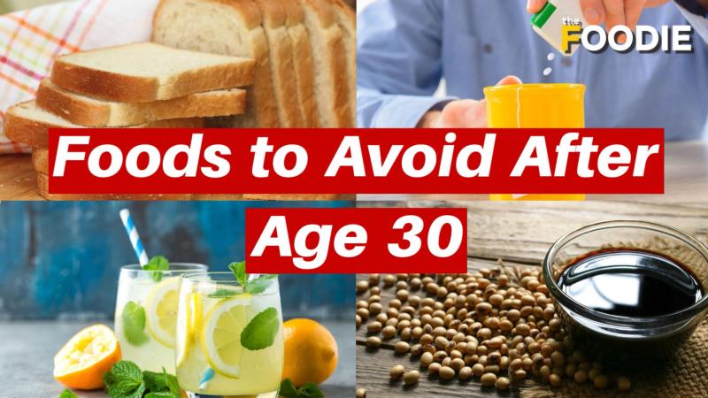 10 alimentos que debería dejar de comer después de los 30