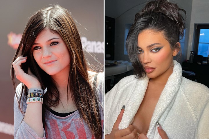 Las transformaciones de Kylie