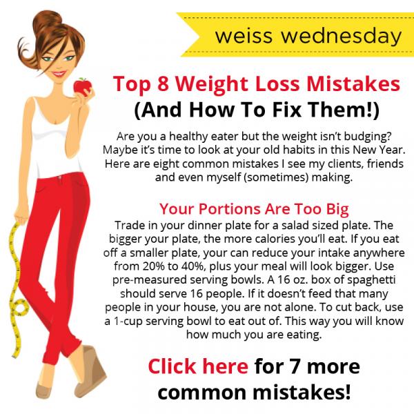 7 errores para perder peso que sigues cometiendo