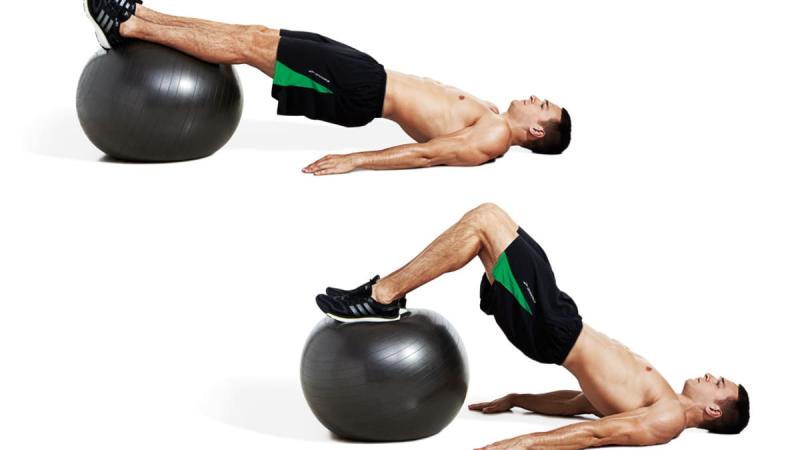 Fitball: 4 ejercicios para todos los grupos musculares