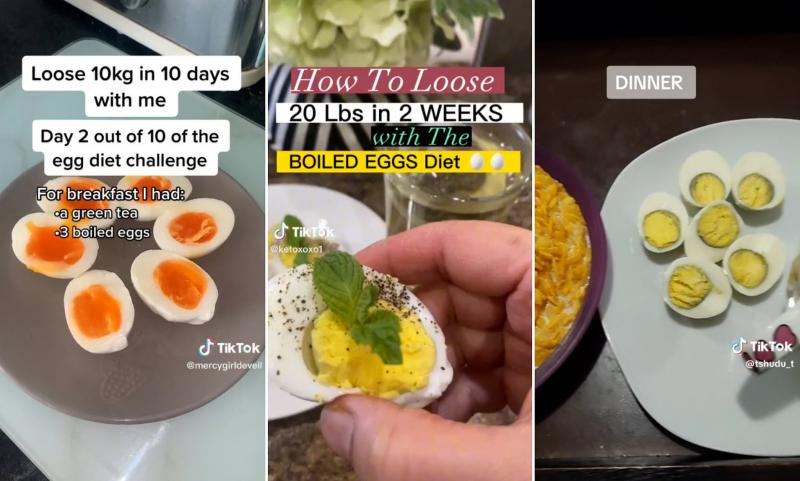 Dieta do ovo: menos 2 kg em três dias