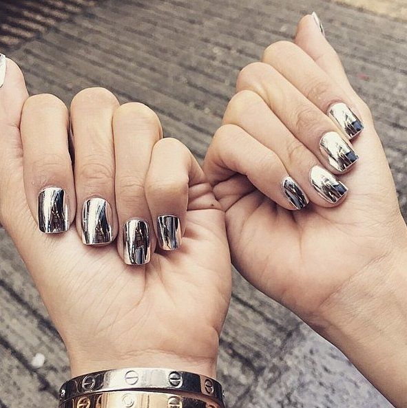 Manicure com fricção de espelho: 60 ideias que você definitivamente vai querer repetir