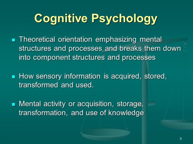 A psicologia cognitiva ajuda no tratamento de transtornos mentais