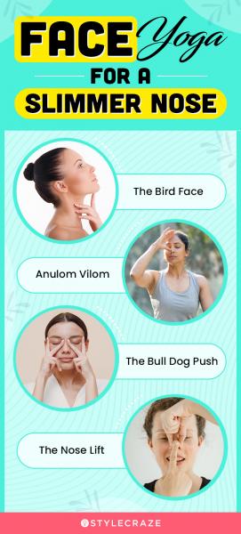 2 exercícios simples que remodelarão seu nariz sem rinoplastia