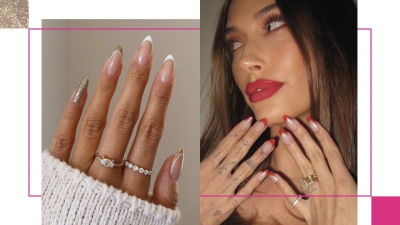 Unhas em formato de amêndoa: design delicado com fotos