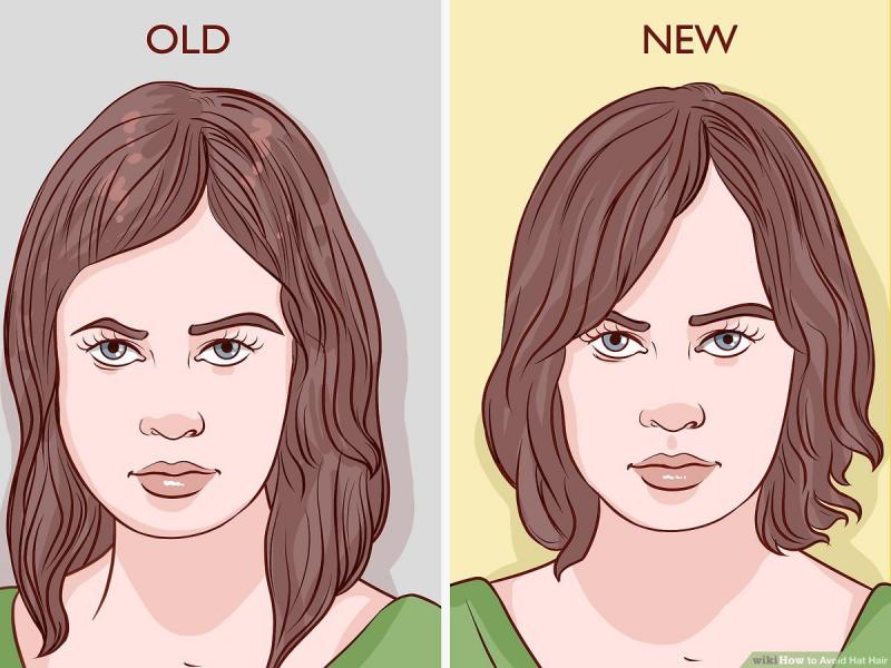 2. Divida o cabelo em seções