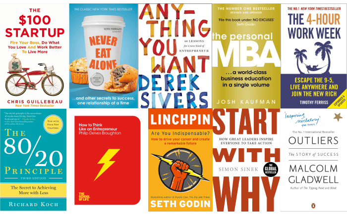 Os 10 melhores livros de negócios que inspirarão qualquer pessoa a abrir uma empresa