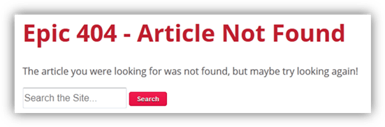 undefinedNão se preocupe, porém! Às vezes, os artigos são movidos ou removidos, ou pode haver um problema temporário com o site. Também é possível que o artigo que você está procurando nunca tenha existido.