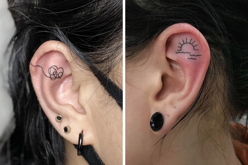 A arte corporal sempre foi uma maneira popular de as pessoas se expressarem de forma criativa e mostrarem sua personalidade única. De tatuagens coloridas a piercings em várias partes do corpo, as pessoas sempre buscaram maneiras diferentes de se enfeitar. E agora, uma nova tendência está surgindo no mundo da arte corporal: as tatuagens de orelha.