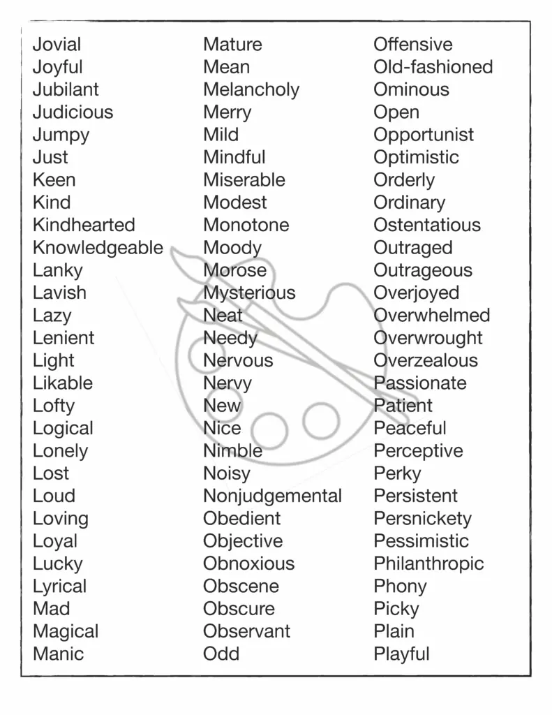 Traços de personalidade negativos