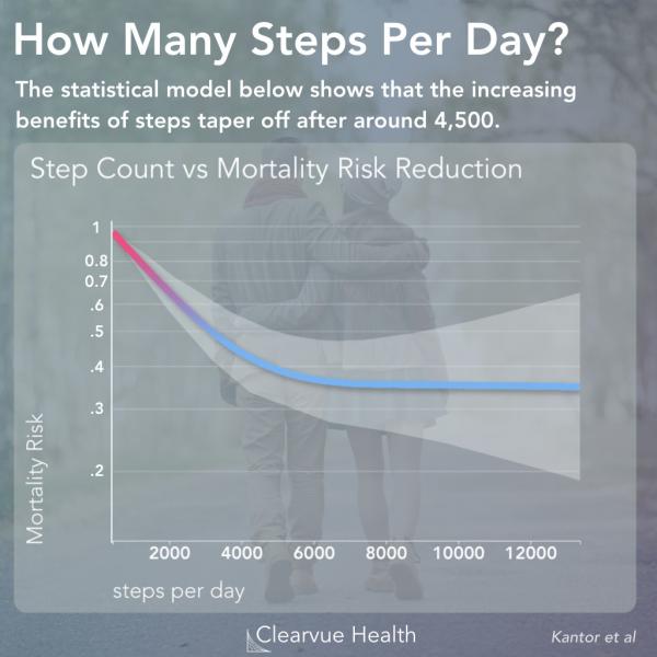 De acordo com um estudo publicado no Journal of the American Medical Association, os pesquisadores descobriram que dar cerca de 7.000 a 8.000 passos por dia é suficiente para reduzir o risco de doenças cardíacas, pressão alta e outras condições crônicas de saúde. Essa descoberta desafia a noção amplamente aceita de que 10.000 passos é a referência para um estilo de vida saudável.